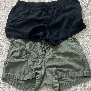 Two cotton shorts